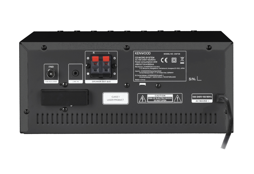 Kenwood M9000S Smart Mini System (svart)