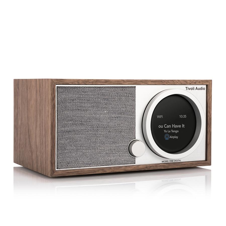 Tivoli Audio Model ONE GEN.2 digital högtalare (valnöt, grå)