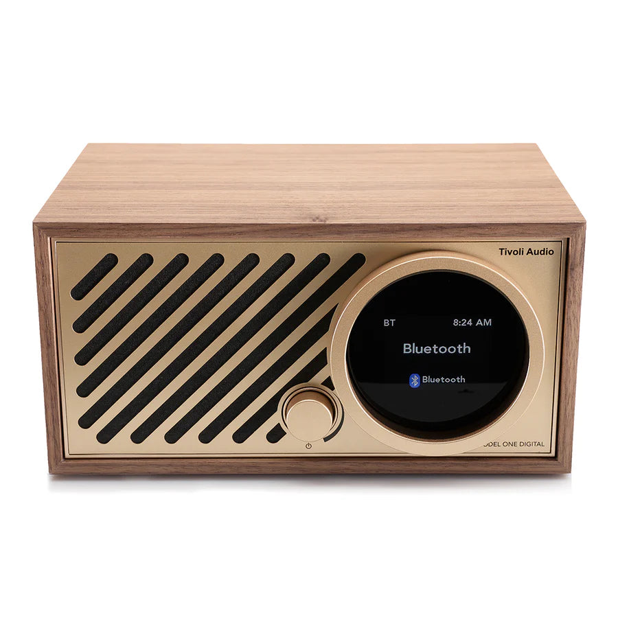 Tivoli Audio Model ONE GEN.3 Digital+ Högtalare, Valnöt/Guld