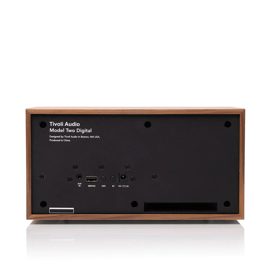 Tivoli Audio Model Two Digital Bluetooth högtalare (valnöt/guld)