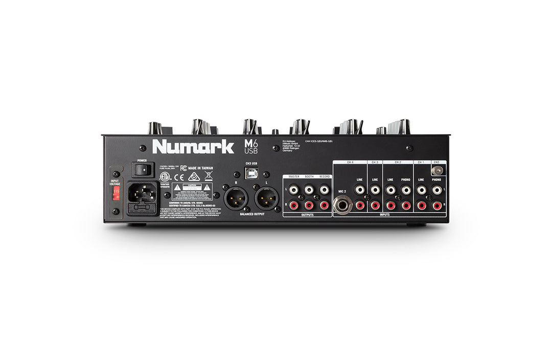 Numark M6-USB Mixer (svart)