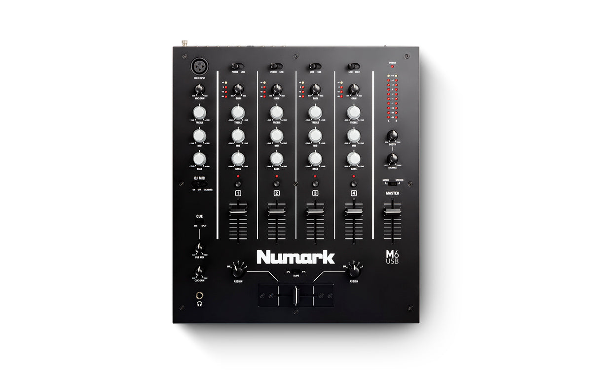 Numark M6-USB Mixer (svart)