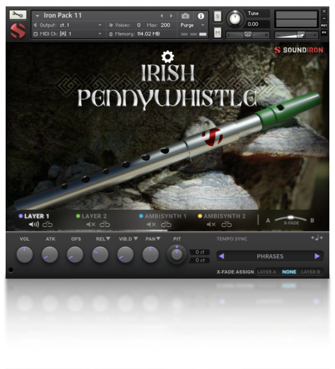 Iron Pack 11 - Irländsk Penny Whistle