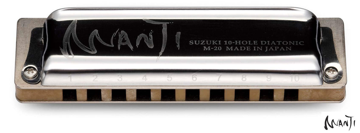 Suzuki Manji Standard M-20 Diatonisk munspel (G)