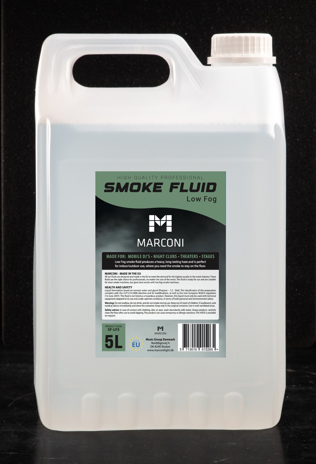 Marconi rökvätska - Low Fog (5L)