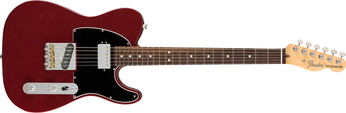 Fender American Performer Telecaster elgitarr (aubergine)
