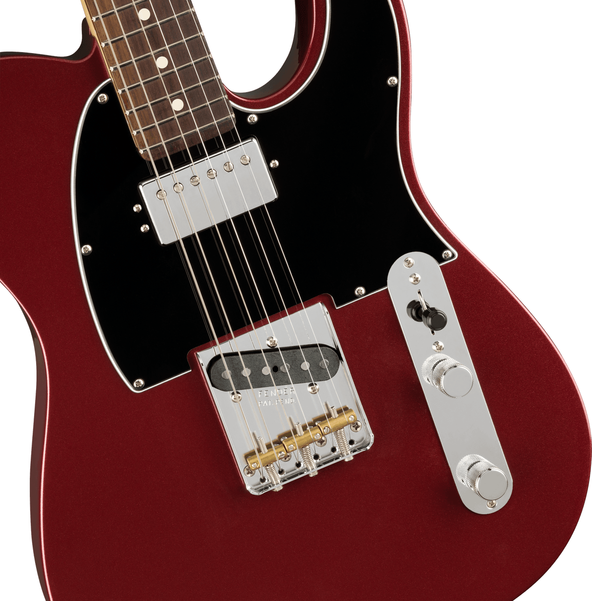 Fender American Performer Telecaster elgitarr (aubergine)