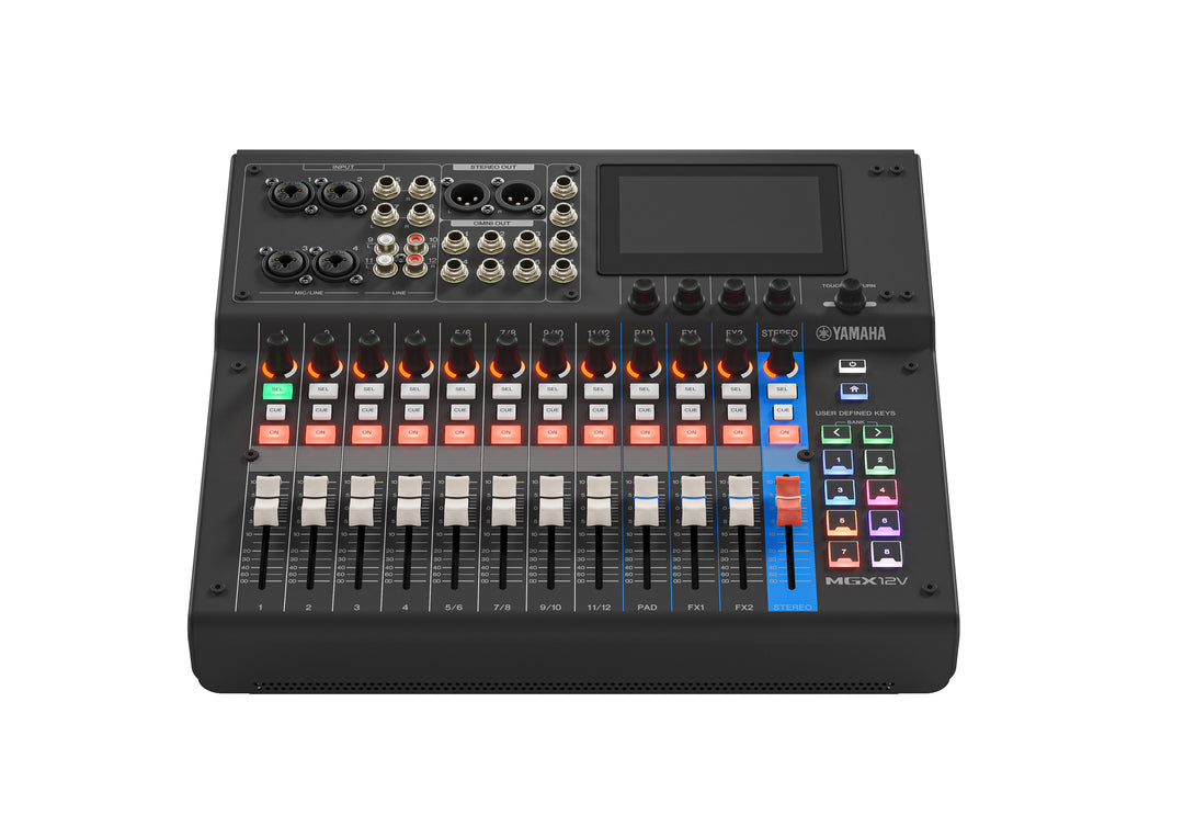Yamaha MGX12V Digital mixer (Svart) - Videoversion