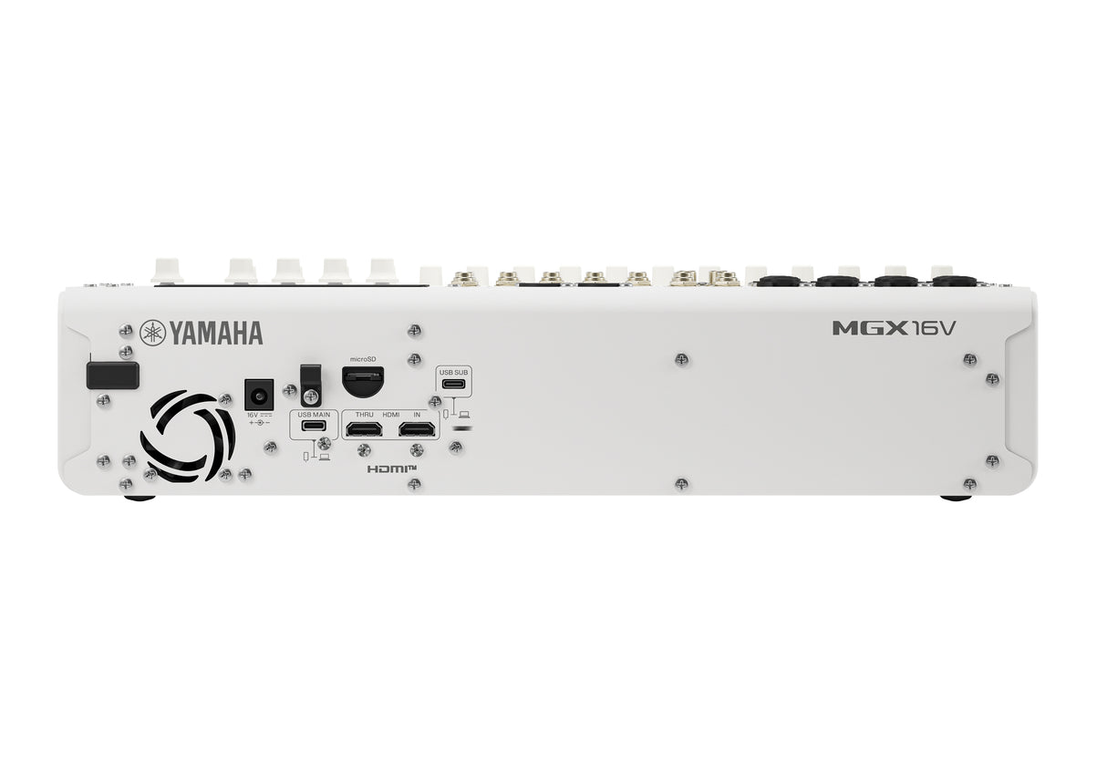 Yamaha MGX16V Digital mixer (Vit) - Videoversion
