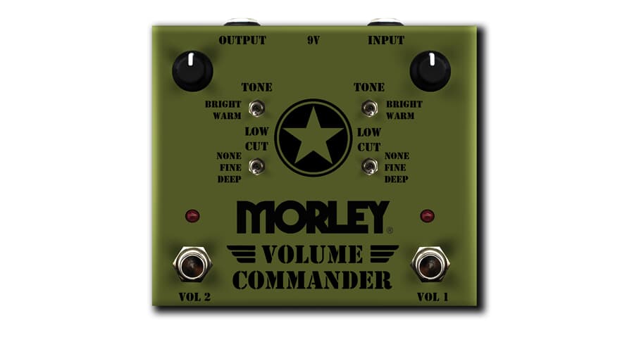 Morley MVC Volume Commander, två kanaler