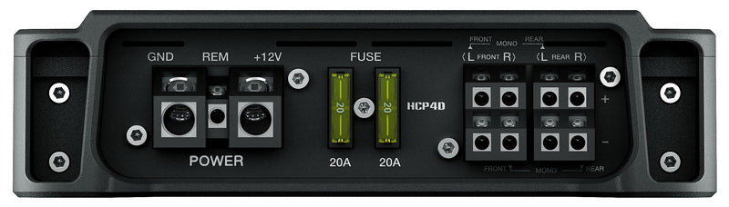 HERTZ HCP 4 4-kanals bilförstärkare (4x95W)