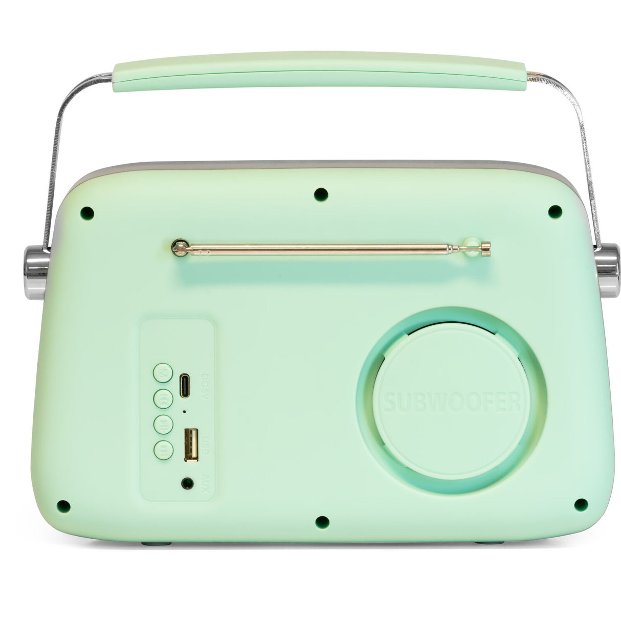 Madison Retro Radio med Bluetooth och FM (Matte Mint)