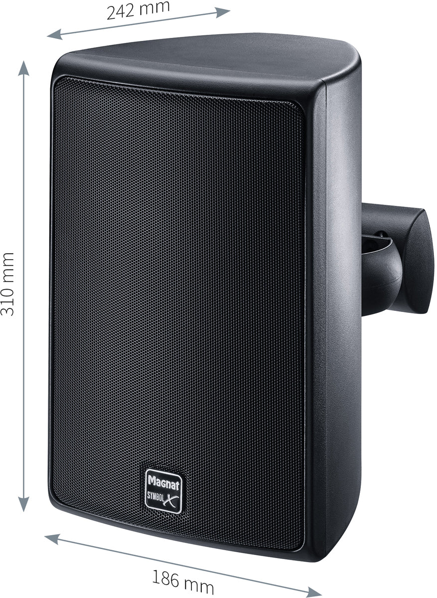 Magnat Symbol X 160 bokhylla högtalarset (svart)