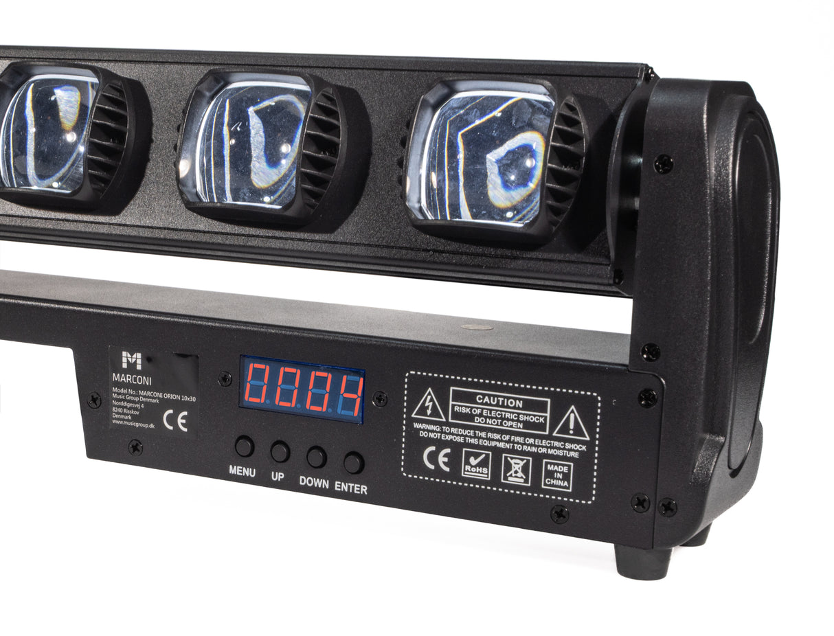 Marconi Orion 10*30W Beam Wash Rörlig Bar