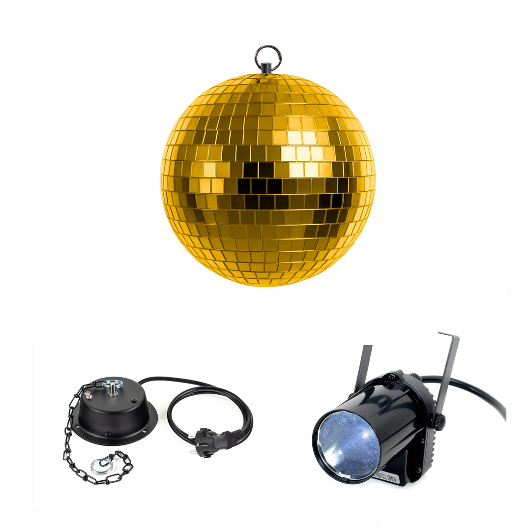 Marconi Diskokula Guld (30 cm)