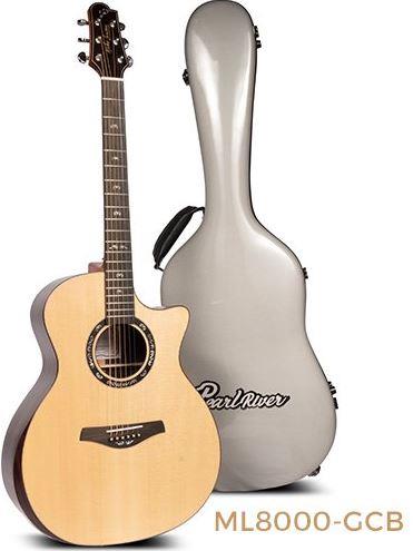 Pearl River GL41-GY Hardcase till Western-gitarr