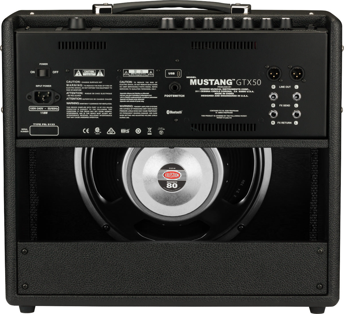 Fender Mustang GTX50 gitarrförstärkare