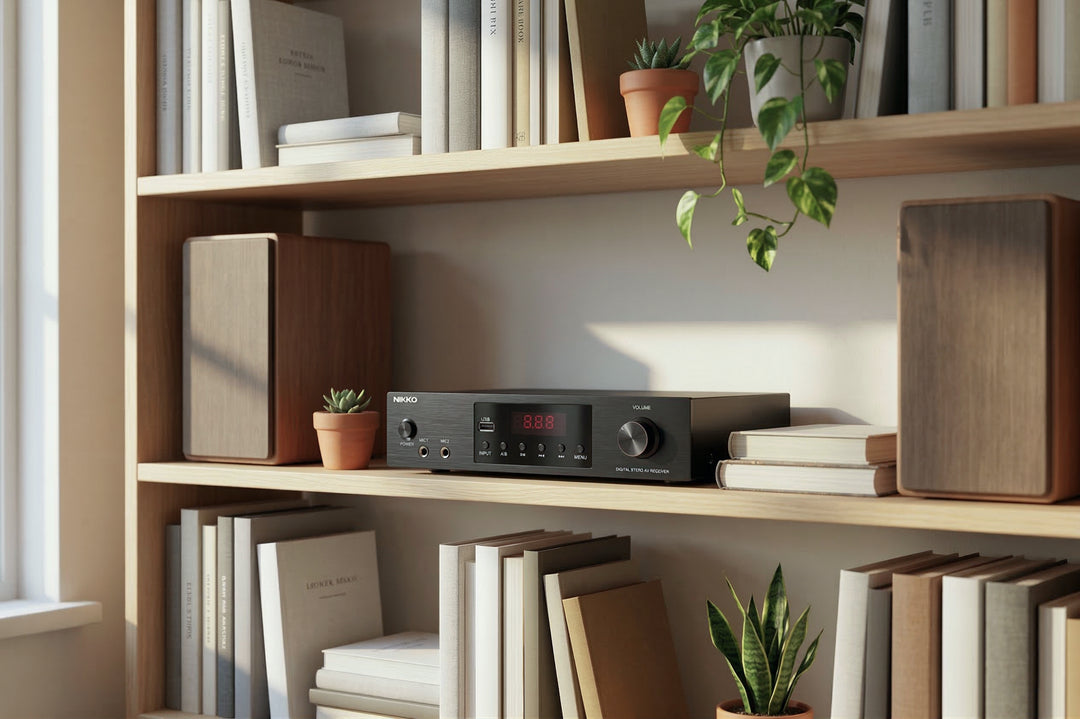 NIKKO AB250 Hi-Fi-förstärkare (2x50W)