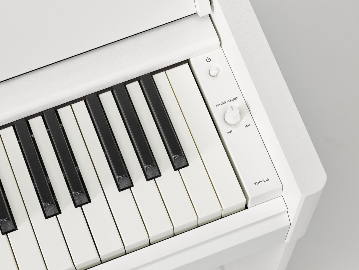 Yamaha YDP-S55WH digitalpiano (vit)