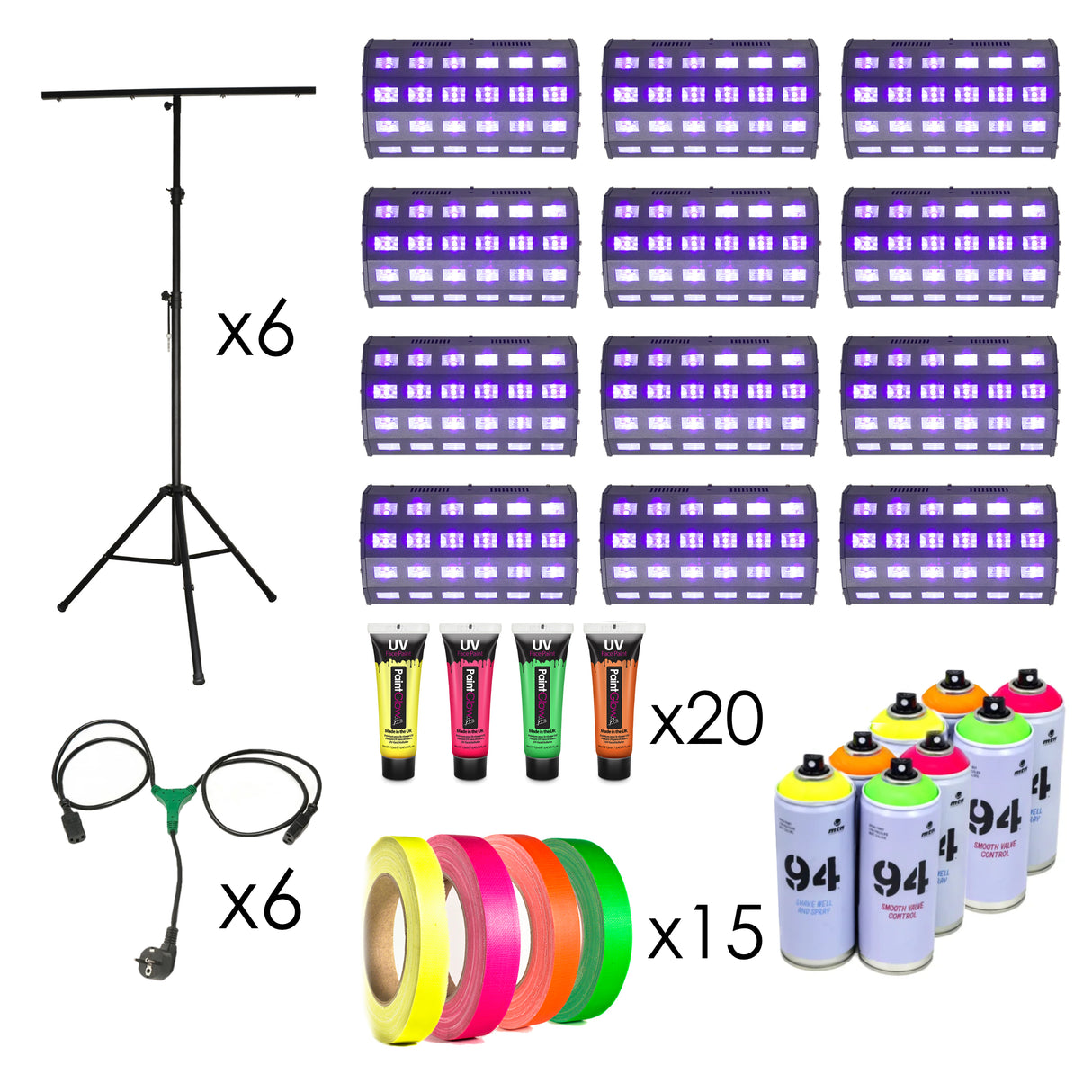 Natminton komplett paket för 6 kurser