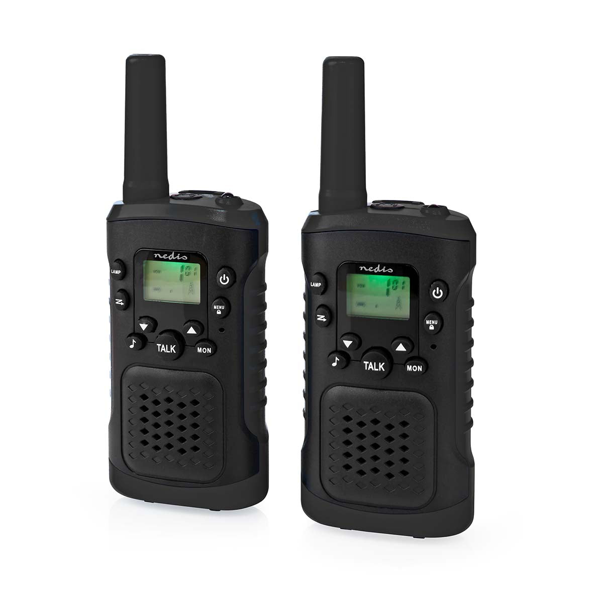 Nedis Walkie Talkie Set med headset (upp till 6 km)