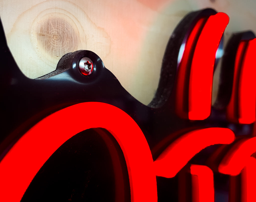 Neonskylt "Pizza" (55cm)