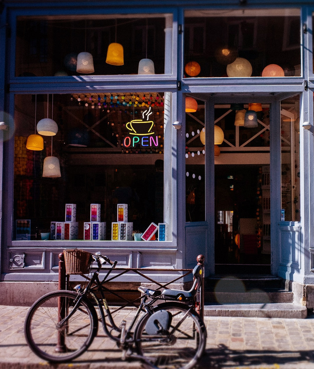 Neonskylt "Coffee Open"