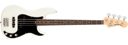 Fender American Performer Precision Electric Bass (Arctic White )