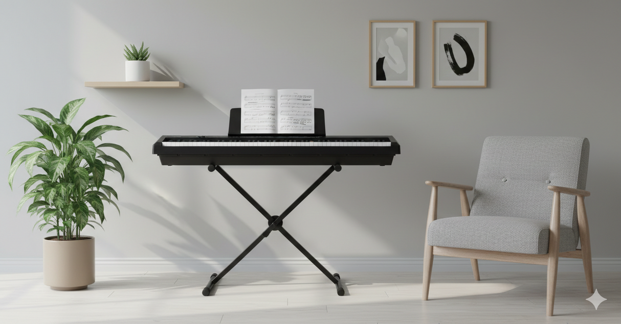 Grooveland P450 El Piano Pack (Svart)