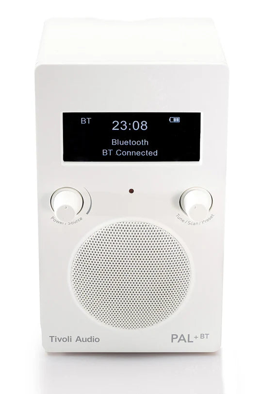 Tivoli Audio PAL+BT DAB+/Bluetooth Högtalare (Vit) NY