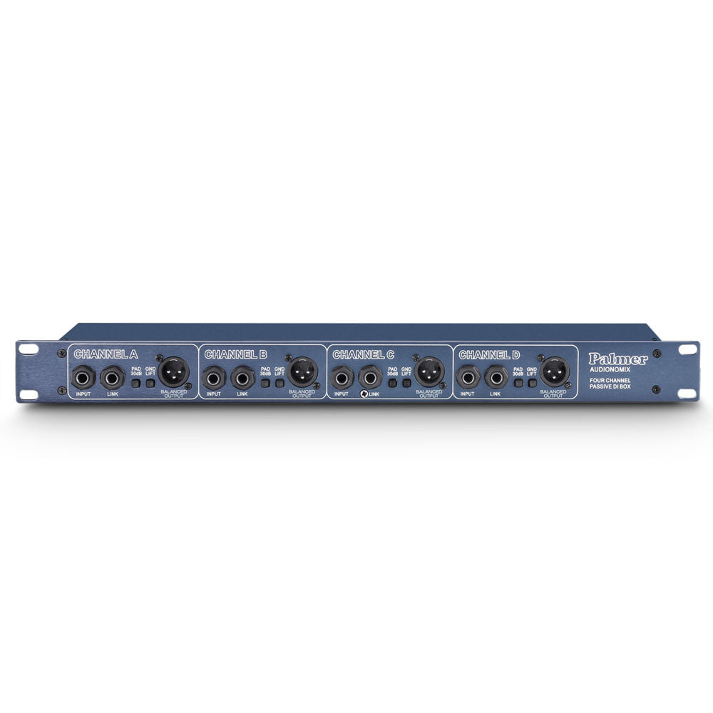 Palmer PAN 03 PASS - 19" DI-box, 4-kanals, passiv