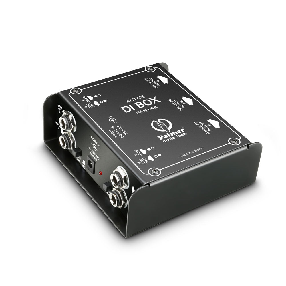 Palmer PAN 04 A - Aktiv 2-kanals DI-box