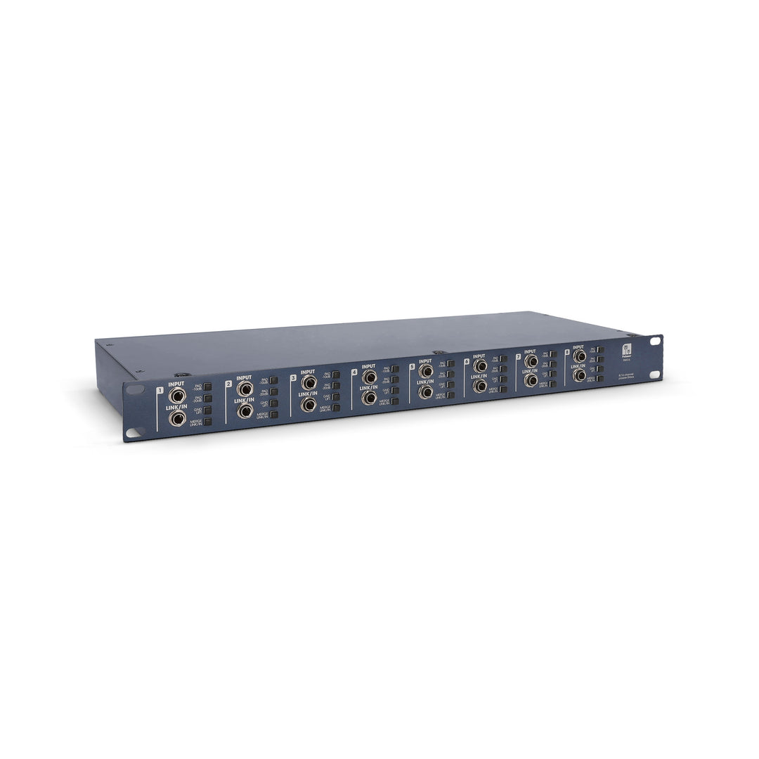 Palmer PAN 16 - 19" DI-box, 8 kanaler, passiv