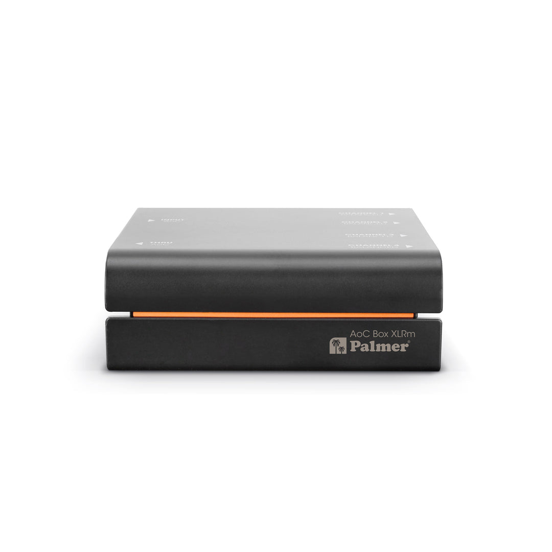 Palmer AoC Box XLRm - Audio over Cat-box från etherCON till 4 x XLR hane