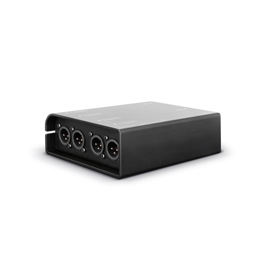 Palmer AoC Box XLRm - Audio over Cat-box från etherCON till 4 x XLR hane