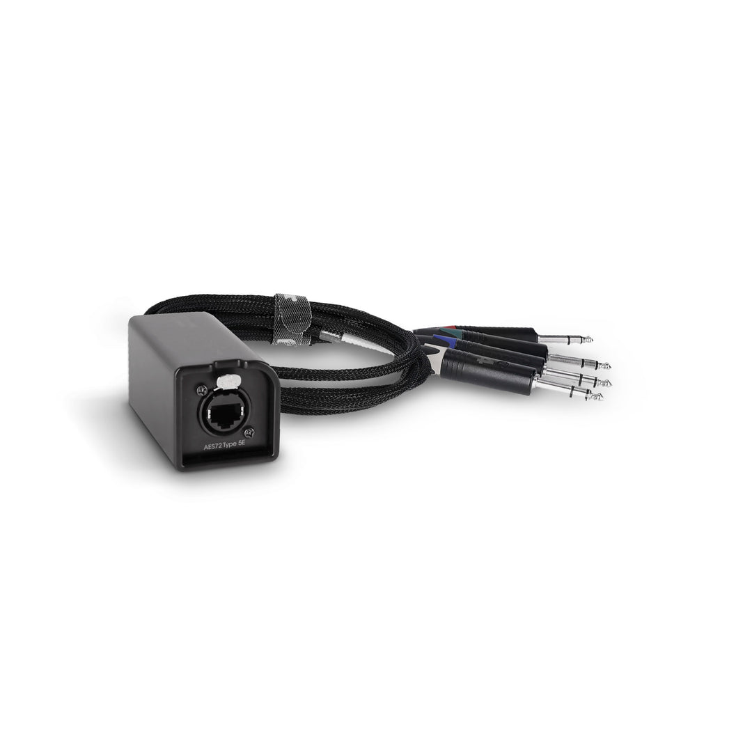 Palmer AoC Loom TRSm - Audiokabelset över Cat från etherCON till 4 x 6,3 mm TRS-jack