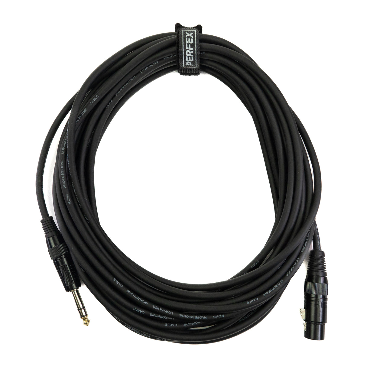 Perfex XLR hona till balanserad tele (10m)