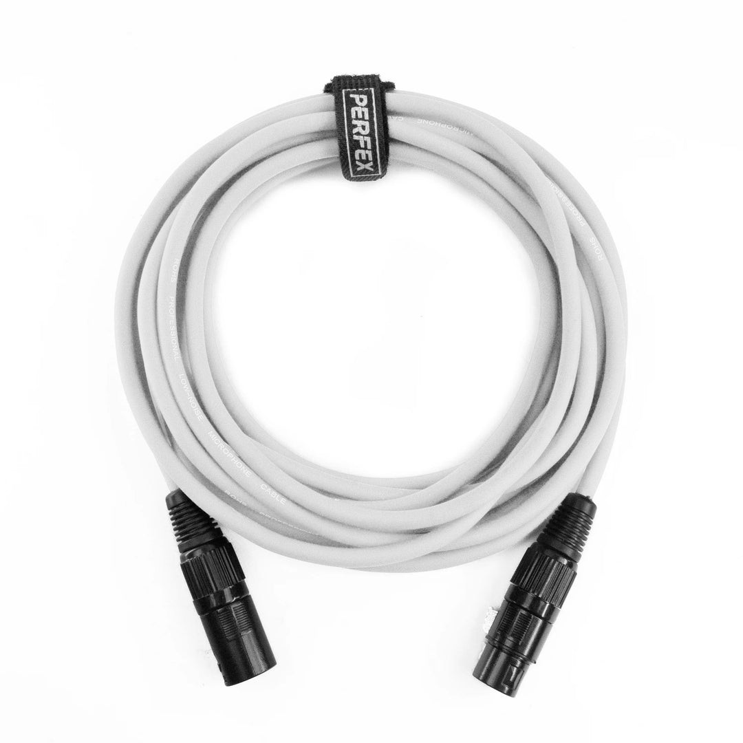 Perfex DMX-kabel 3-Pin (6m - Vit)