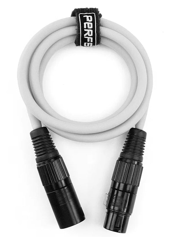 Perfex DMX-kabel 3-Pin (1,5m - Vit)