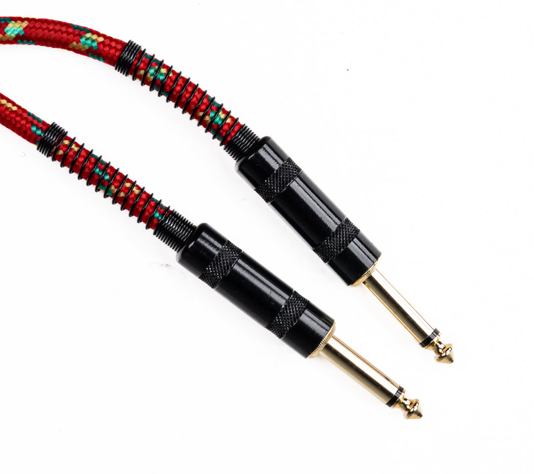 Perfex Jack Kabel (Röd/Guld) (7,5m)