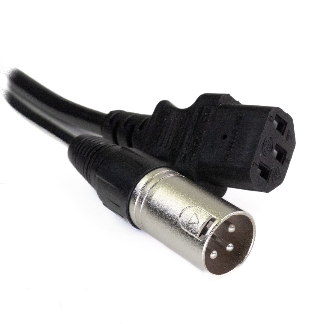 Perfex XLR & IEC strömkabel (Ljud, 5m)