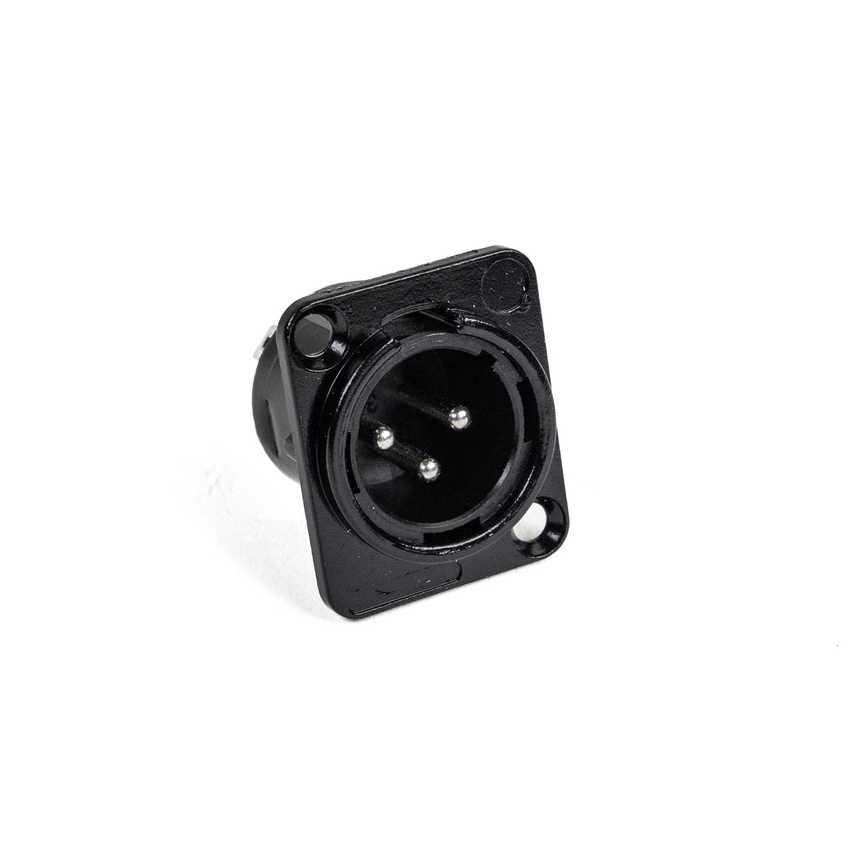 Perfex XLR hane chassikontakt (svart)