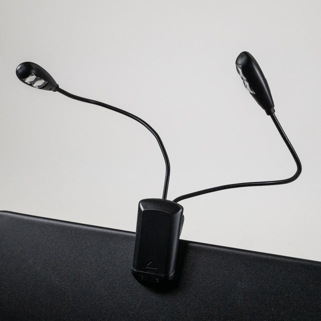 Perfex dubbel LED musiklampa