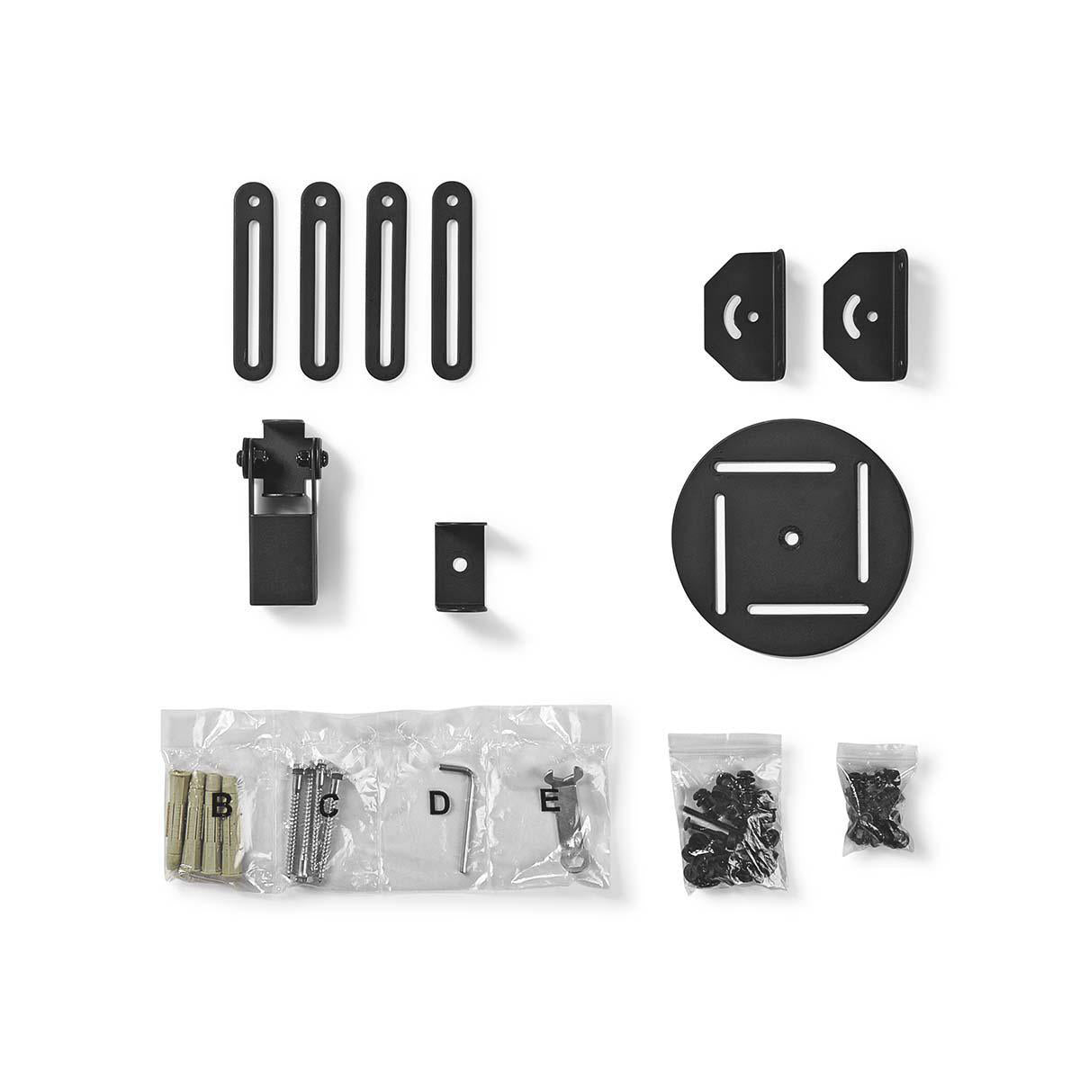 Takfäste för projektor helt rörligt (svart, 10 kg)