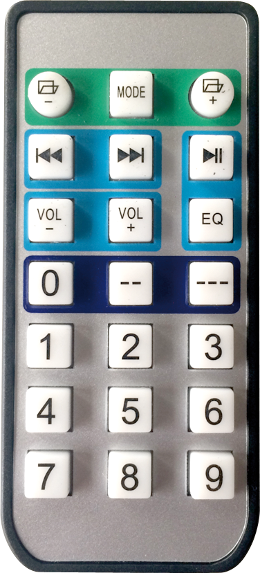 Ibiza ljudsystem med USB/SD-spelare och Bluetooth (12")