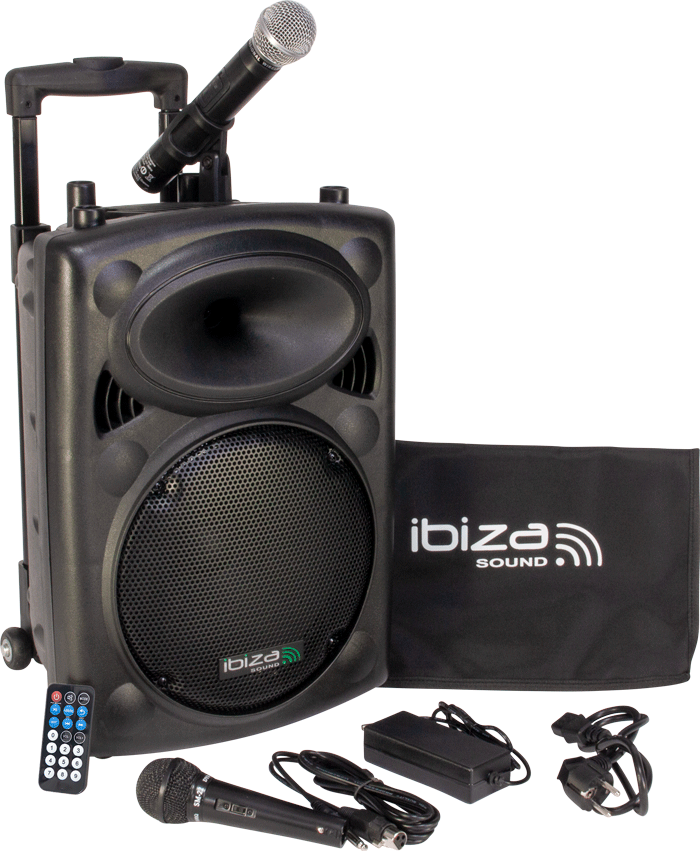 Ibiza PORT10BT bärbar högtalare (300W)