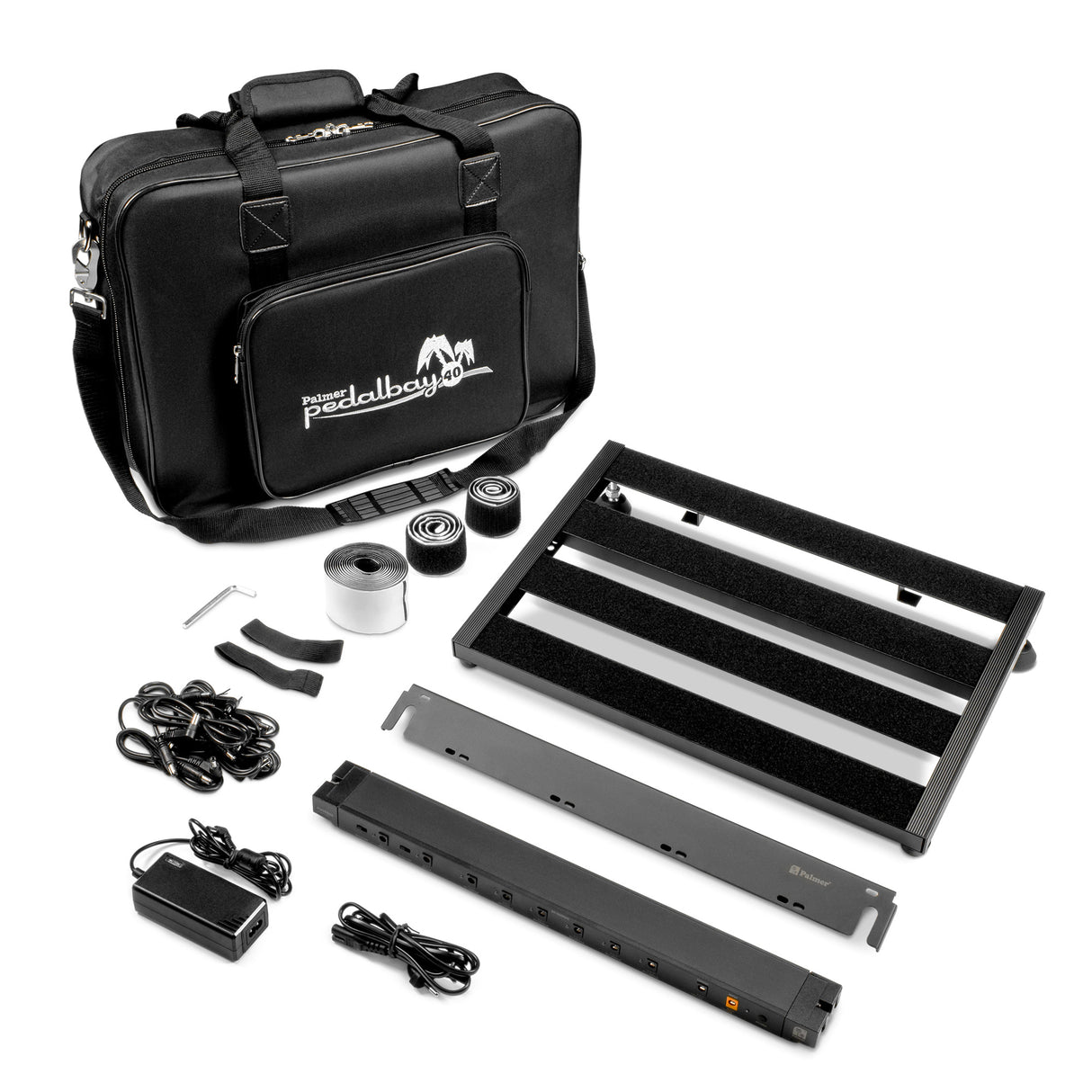 Palmer Pedalbay® 40 PB - Pedalboard inkl. WTPB40-strömbarre