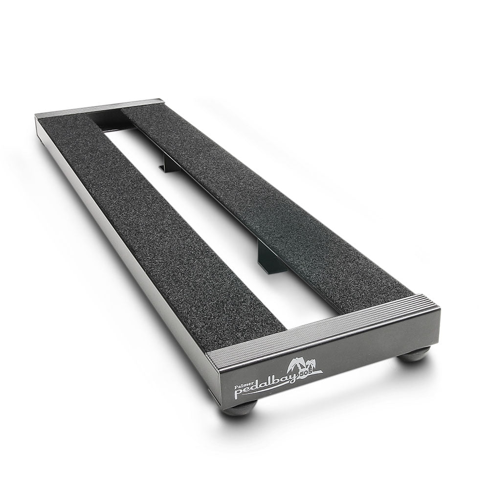 Palmer PEDALBAY® 50 S - Lätt, kompakt pedalboard med skyddande softcase, 50 cm
