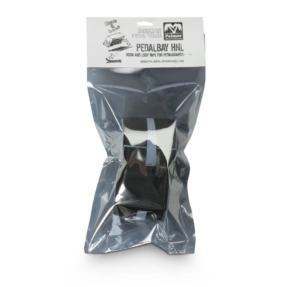 Palmer PEDALBAY® HNL – kardborreband med krok och ögla, 50 mm brett, 1 m
