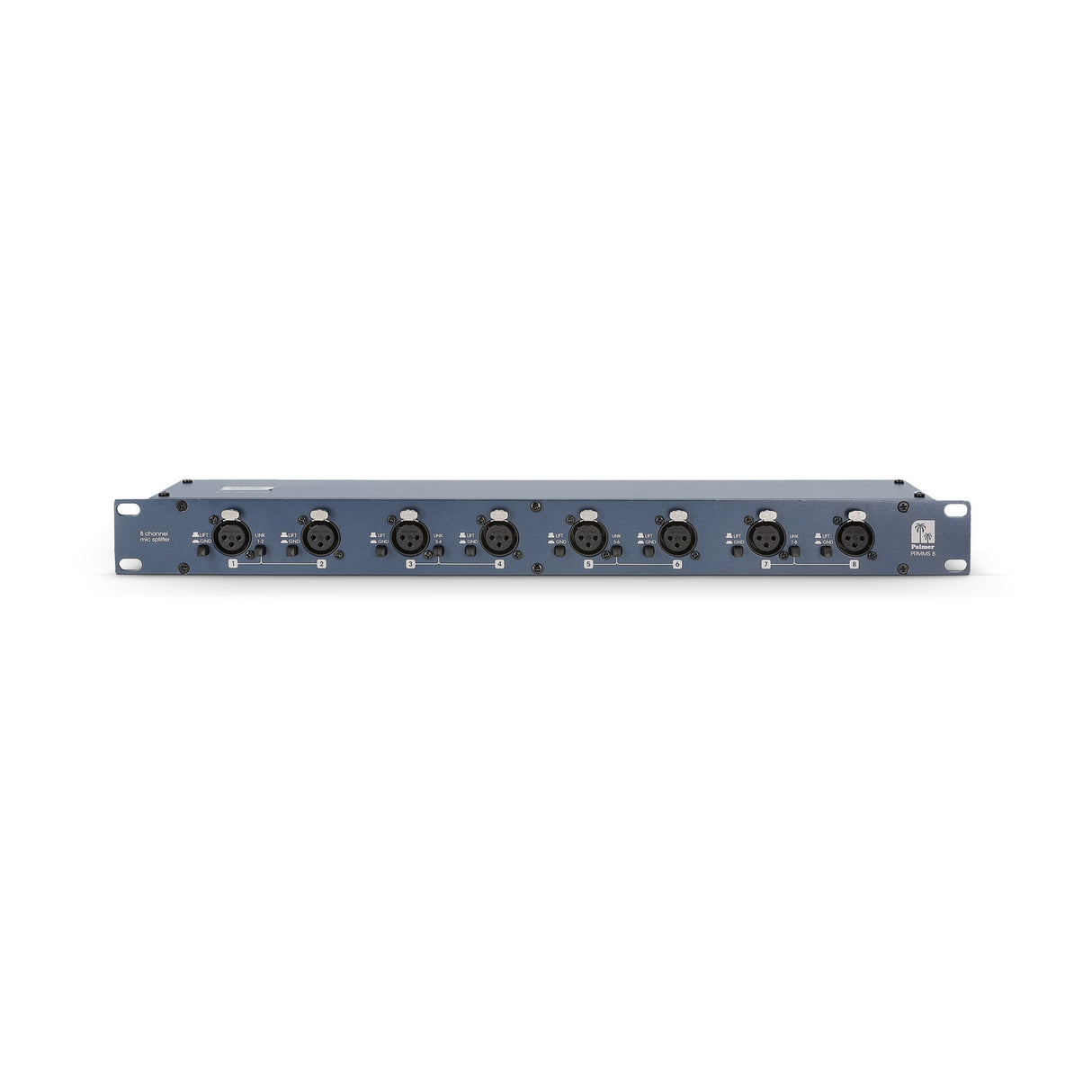 Palmer RMMS 8 - 8-kanals mikrofonsplitter